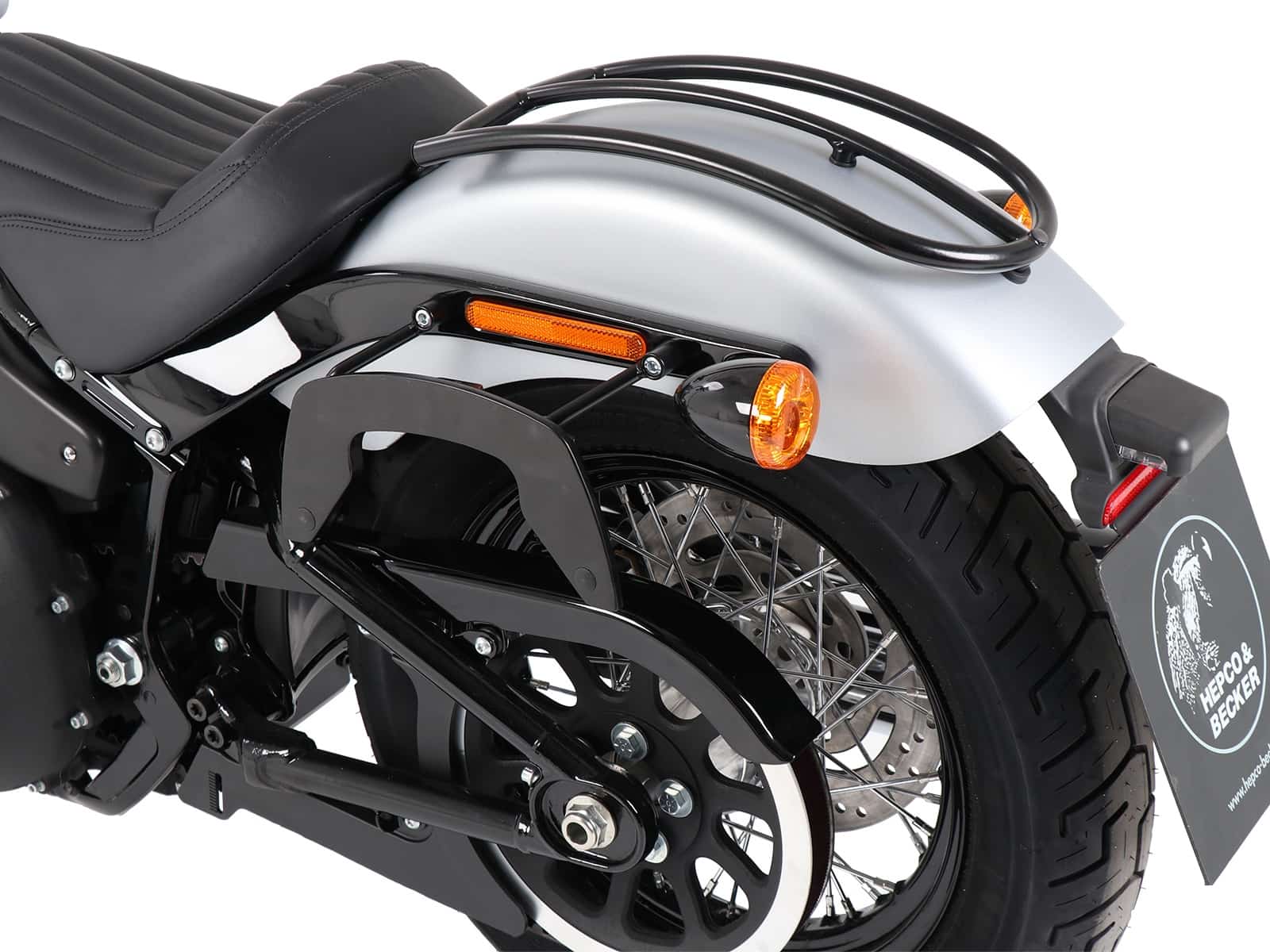 C-Bow Seitenträger schwarz für Harley-Davidson Softail Standard (2020-)