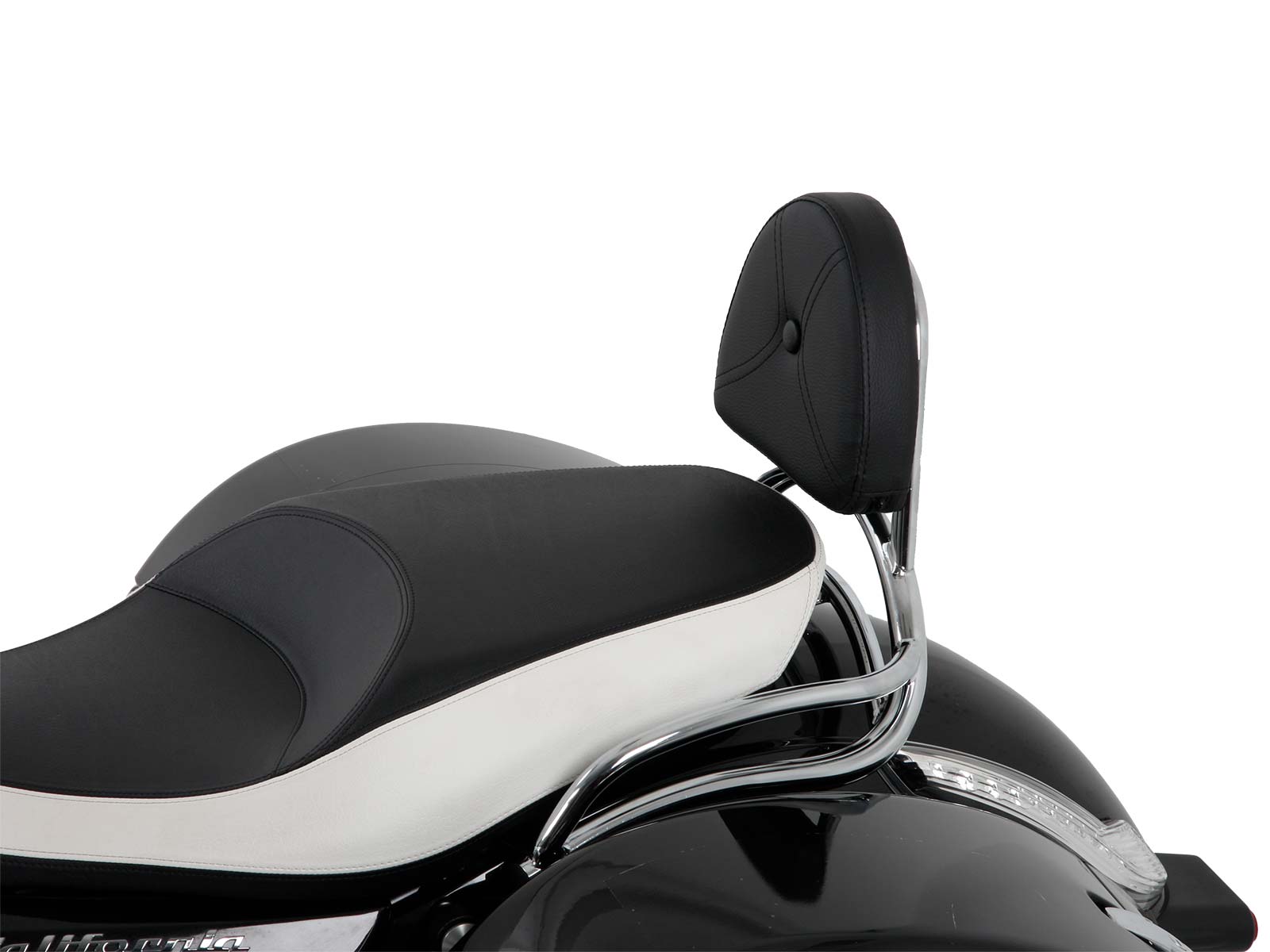 Sissybar ohne Gepäckträger chrom für Moto Guzzi California 1400 Custom/Touring/Audace/Eldorado (2013-2016)