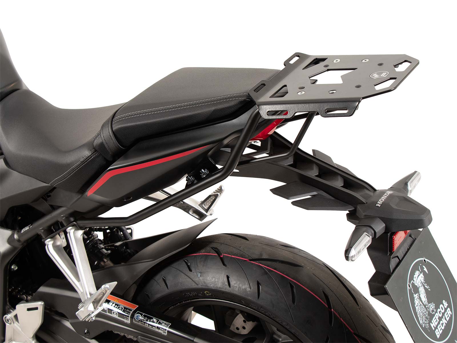 Minirack Softgepäck-Heckträger schwarz für Honda CBR 650 R / E-Clutch (2024-)