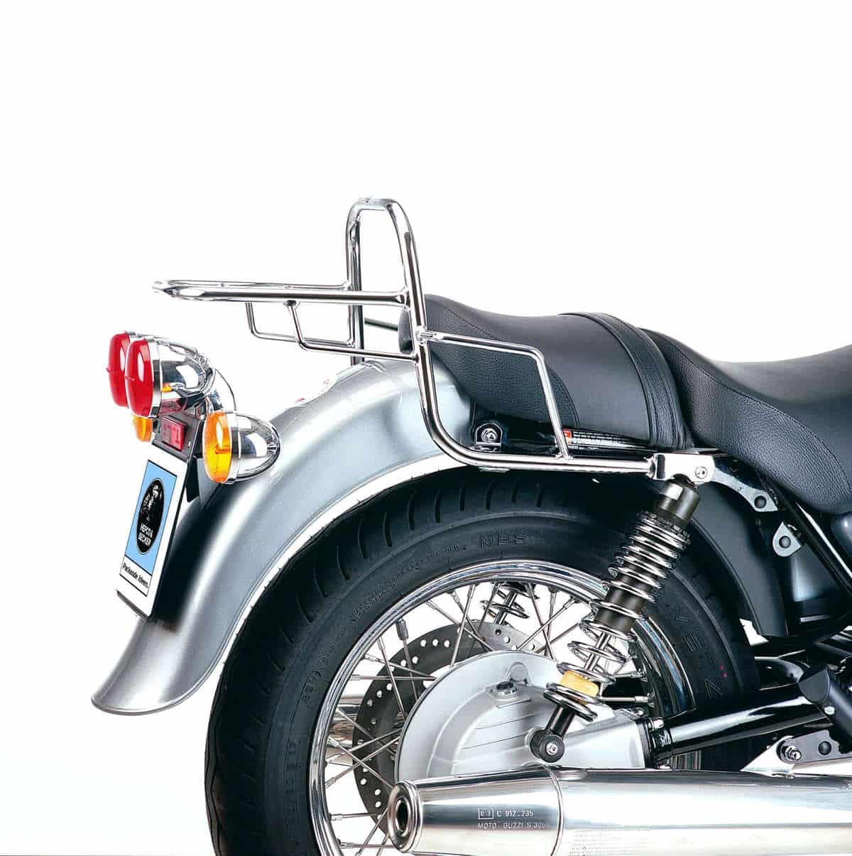 Rohrgepäckbrücke Topcaseträger chrom für Moto Guzzi California Jackal (1999-)