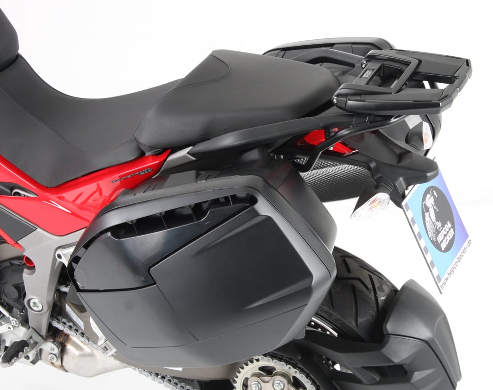 Ducati Multistrada 1260 / S Easyrack Topcase Carrier Black BY H&B From 2018