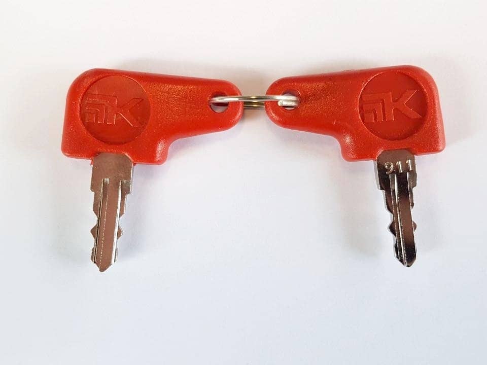 Krauser Schlüssel für K4 und K5 Koffer