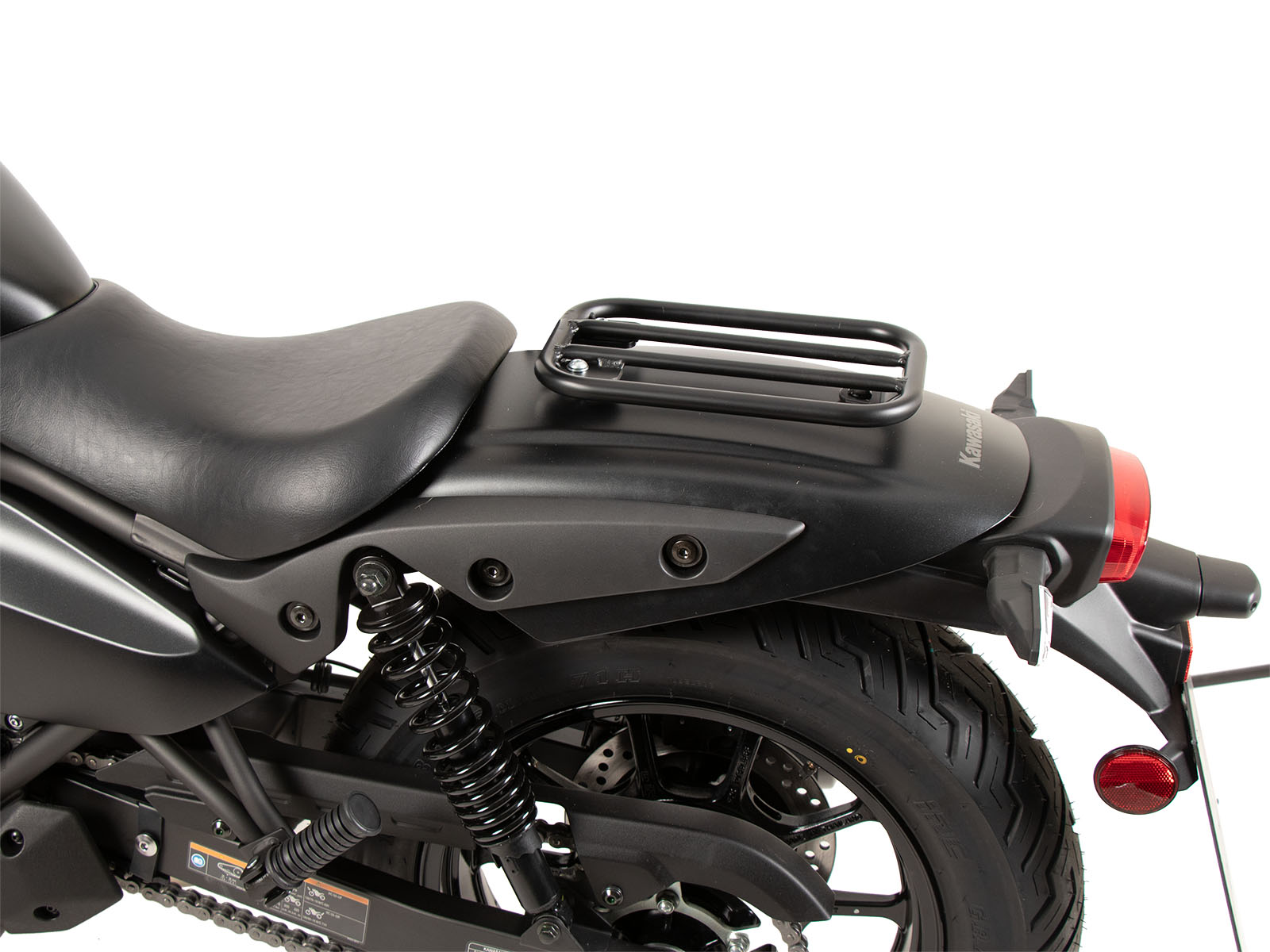 Solorack ohne Rückenlehne schwarz für Kawasaki Eliminator 500 (2024-)