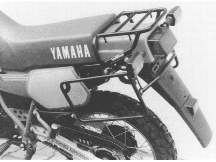 Seitenkofferträger festverschraubt schwarz für Yamaha XT 600 Ténéré (1986-1987)