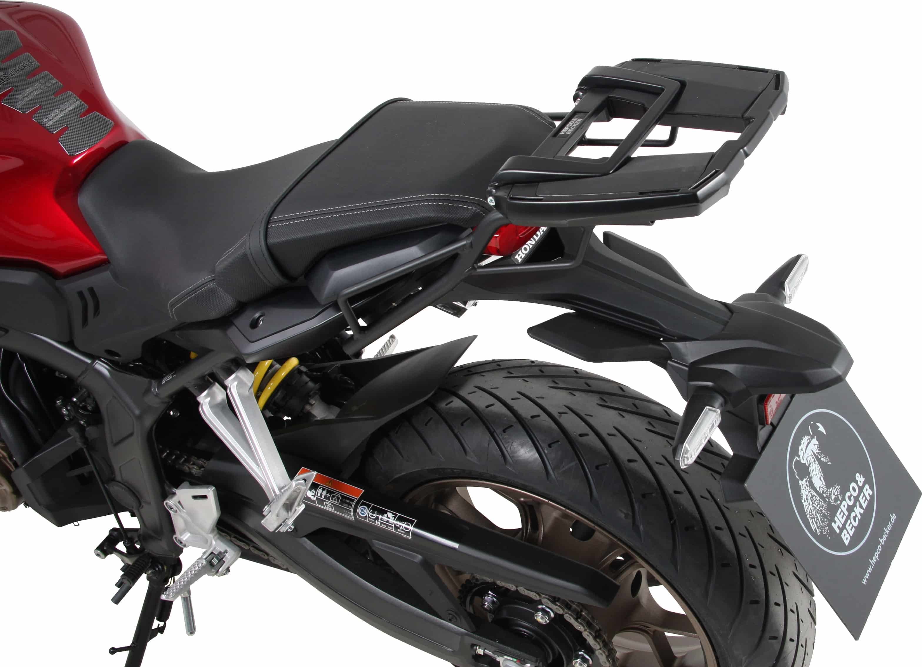 Easyrack Topcaseträger schwarz für Honda CB 650 R (2019-2020)