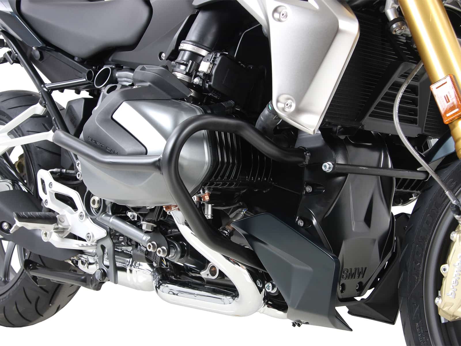 Engine protection bar black for BMW R 1250 RS (2019-)