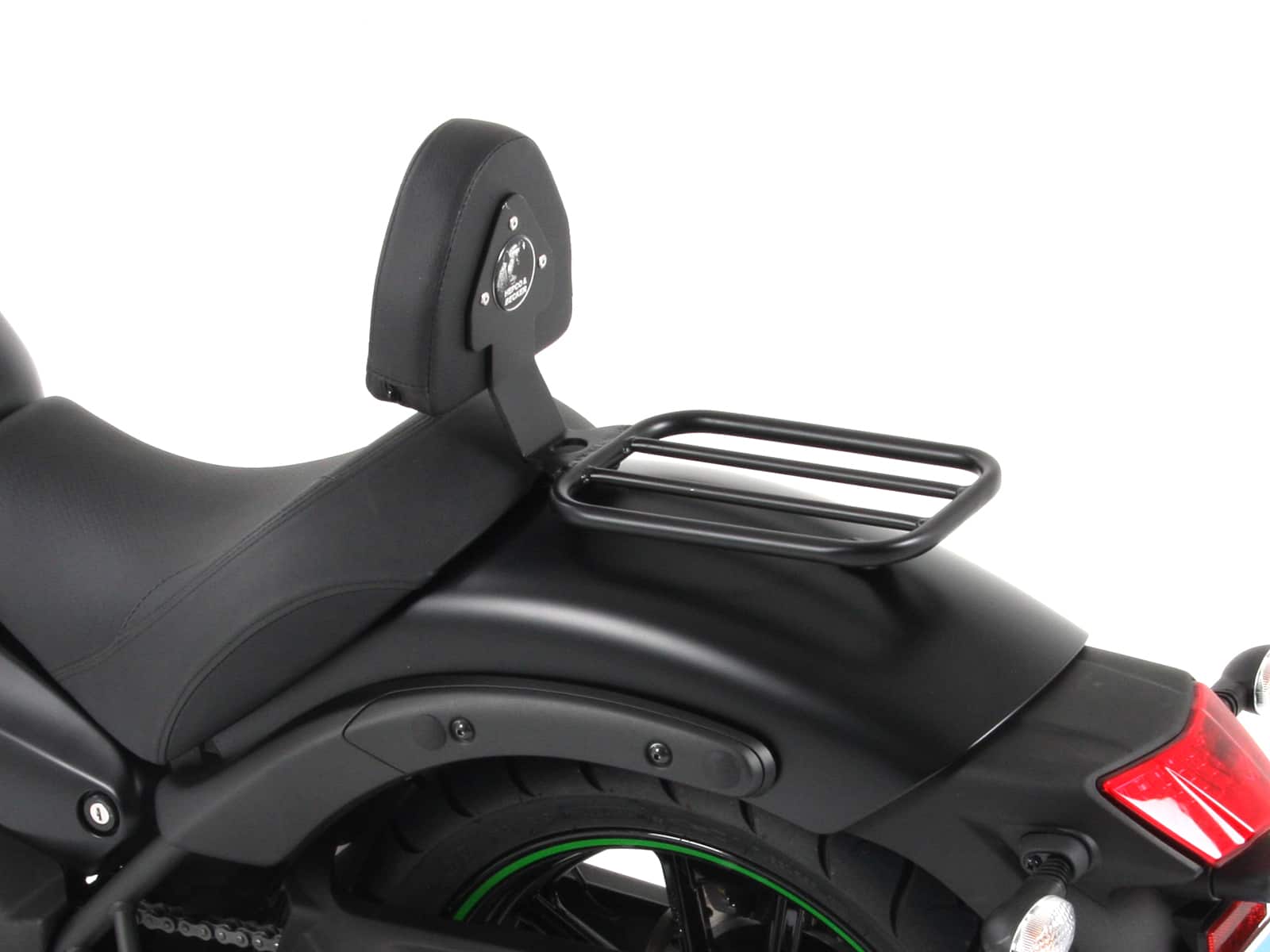 Solorack mit Rückenpolster schwarz für Kawasaki Vulcan S (2015-)