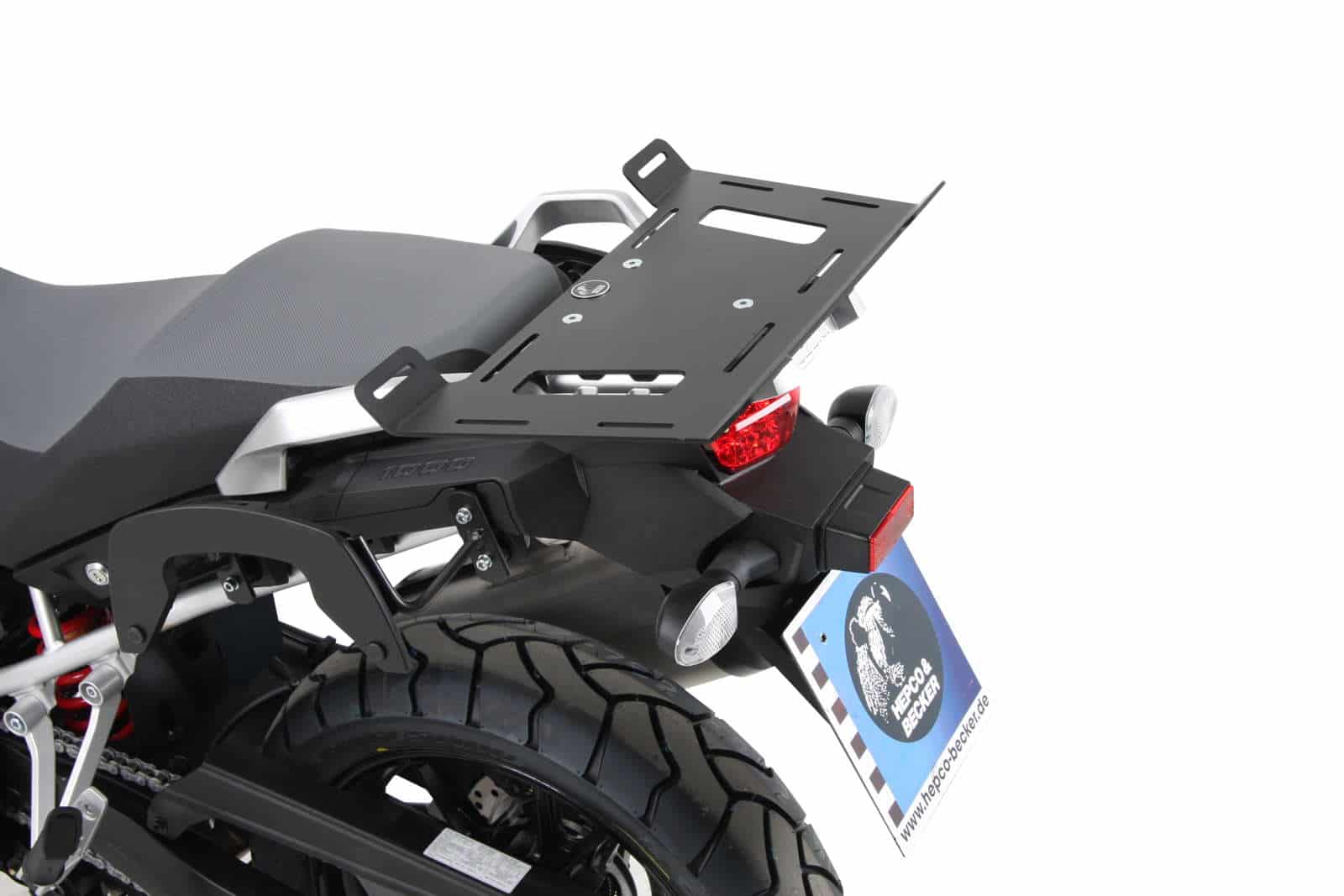 Gepäckbrückenverbreiterung schwarz für Suzuki V-Strom 1000 ABS / XT (2014-2019)