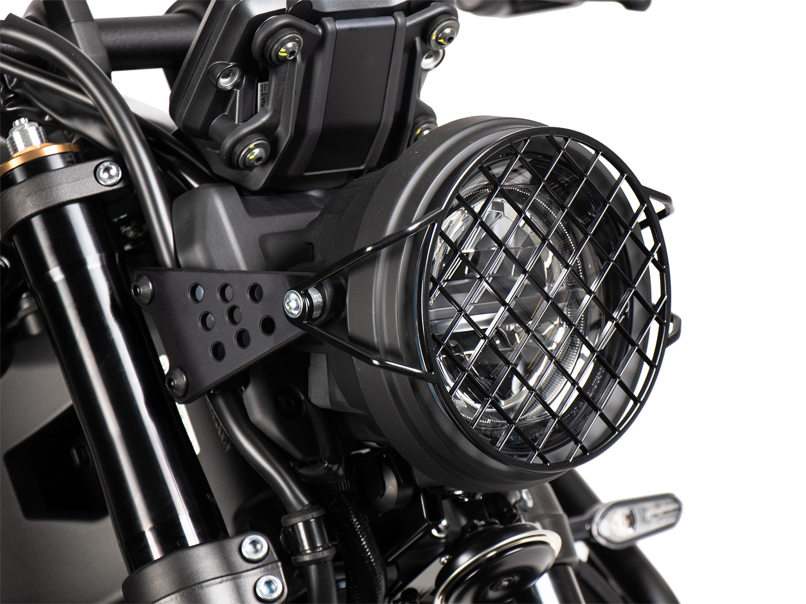 Lampenschutzgitter schwarz für Yamaha XSR 900 (2022-)