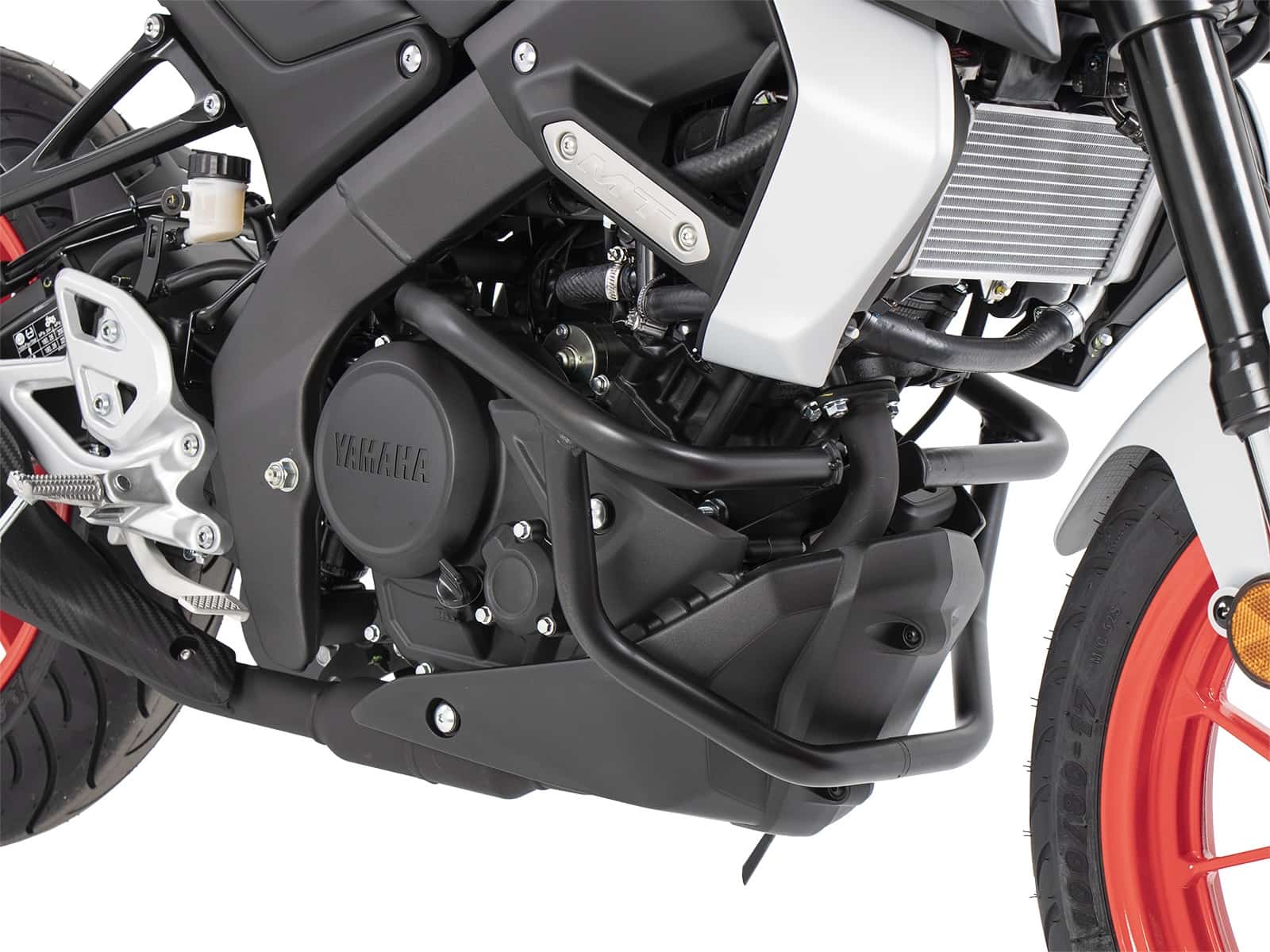 Motorschutzbügel schwarz für Yamaha MT-125 (2020-) (Bitte genaues Baujahr angeben)