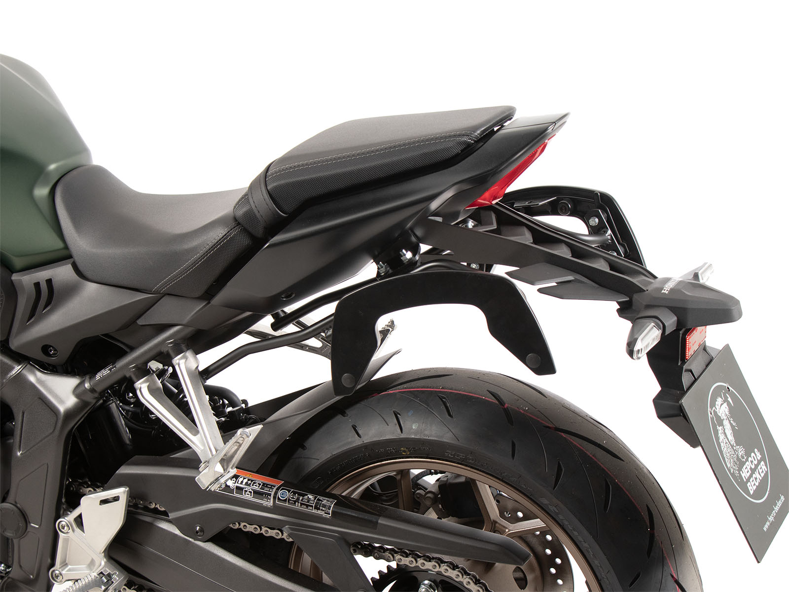 C-Bow Seitenträger schwarz für Honda CB 650 R / E-Clutch (2024-)
