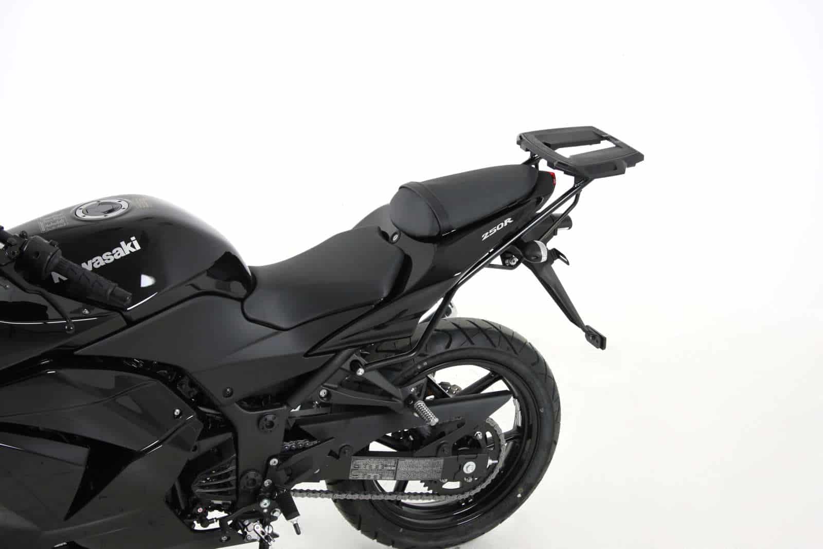 Alurack Topcaseträger schwarz für Kawasaki Ninja 250 R (2008-2012)
