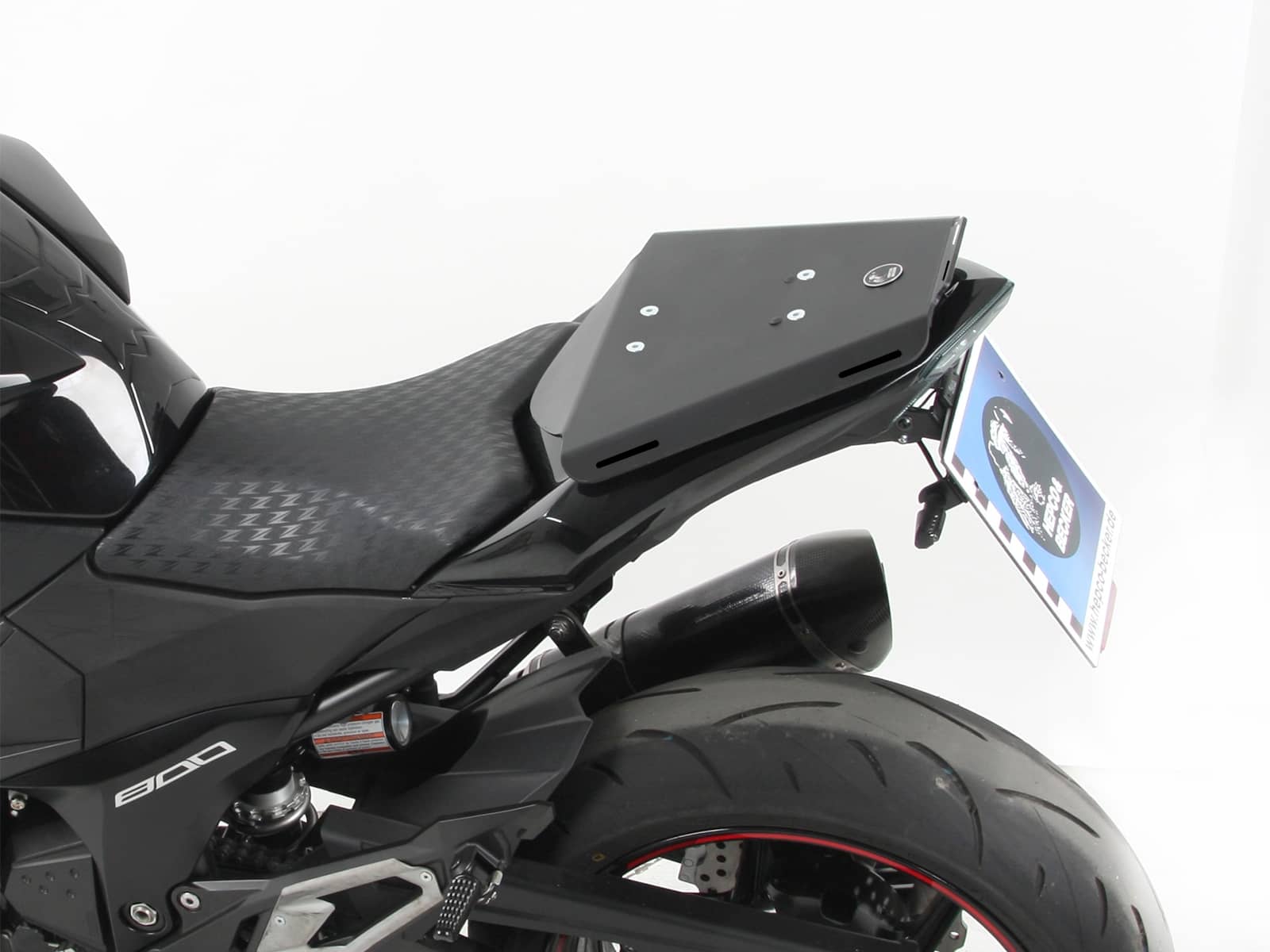 Sportrack schwarz für Kawasaki Z 800/E Version (2013-2016)