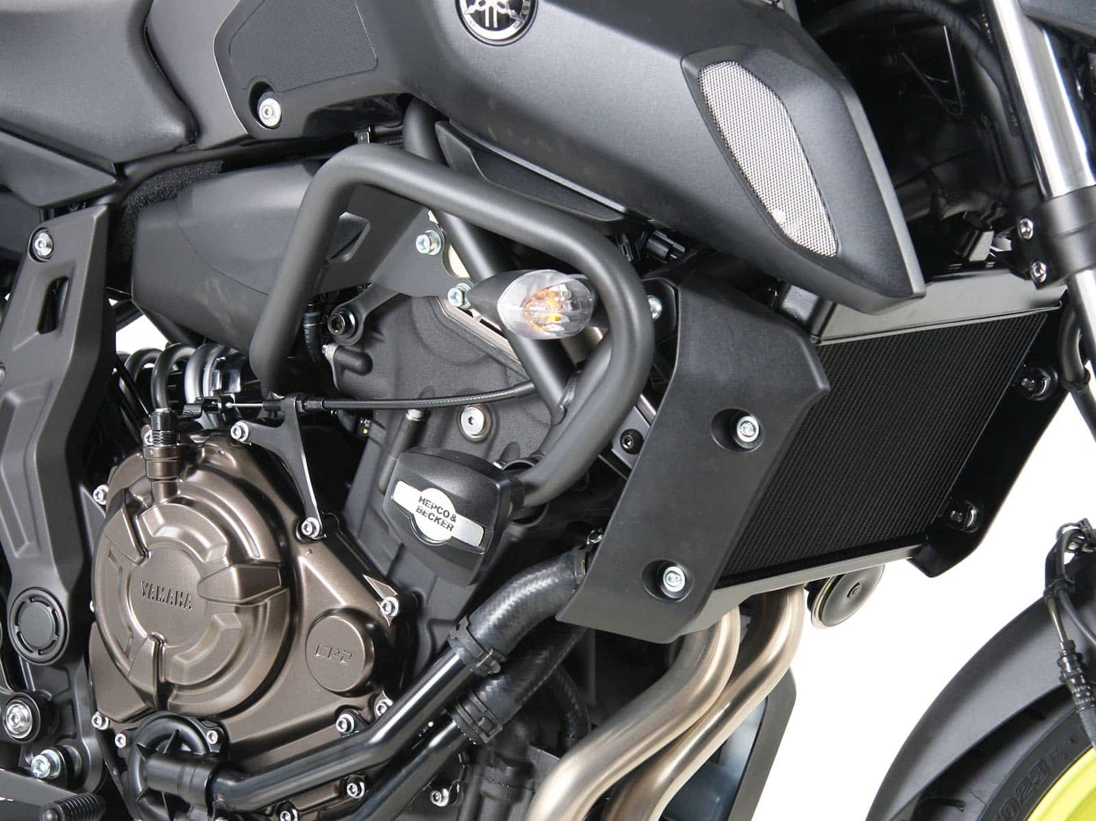 Motorschutzbügel inkl. Protectionpad anthrazit für Yamaha MT-07 (2018-2020)