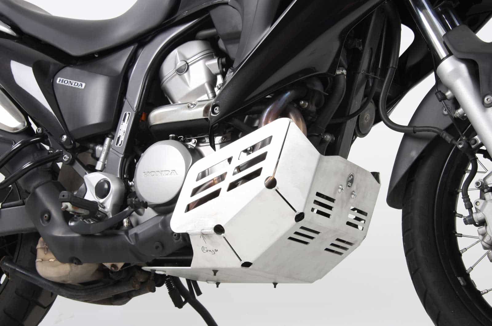 Engine protection plate aluminium for Honda XL 700 V Transalp (2008-2012)
