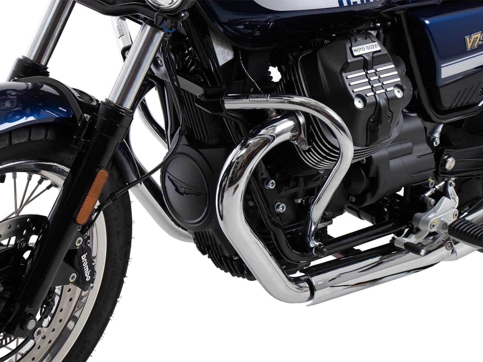 Motorschutzbügel chrom für Moto Guzzi V7 Stone Special edition (850ccm) (2022-)
