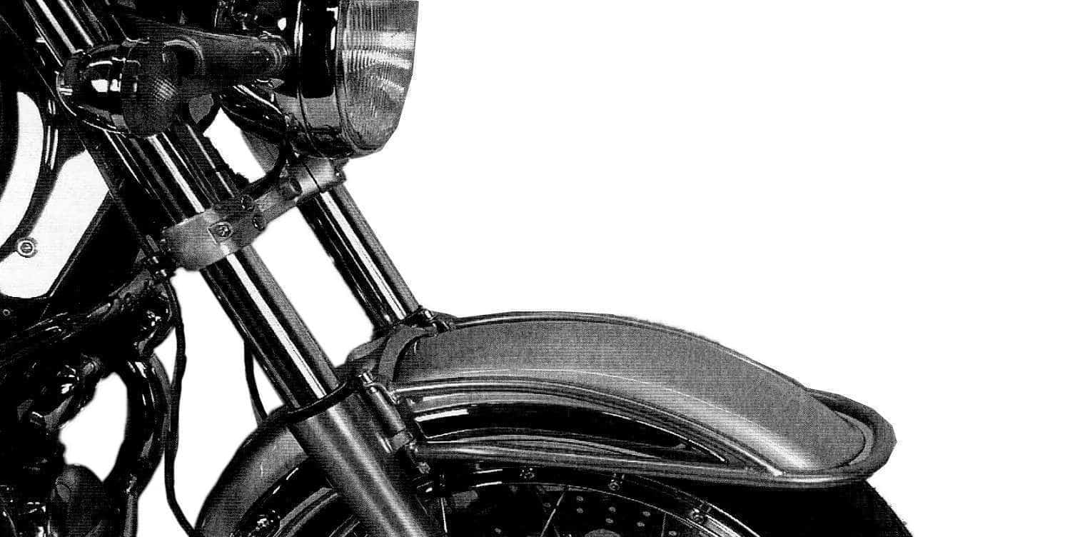 Fender Guard chrom für Moto Guzzi California EV/Jackal/Special/Stone/Metal/Sport (1