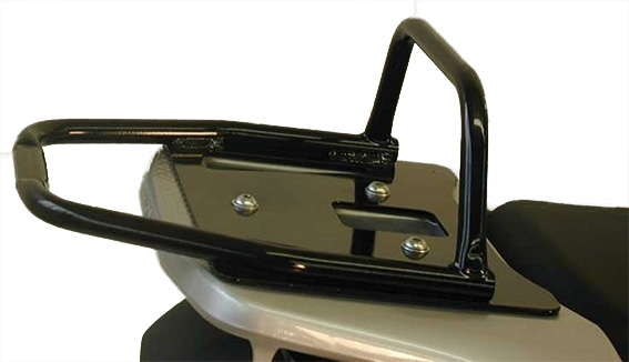 Topcase carrier tube-type black for Honda Varadero 125 (2001-2006)