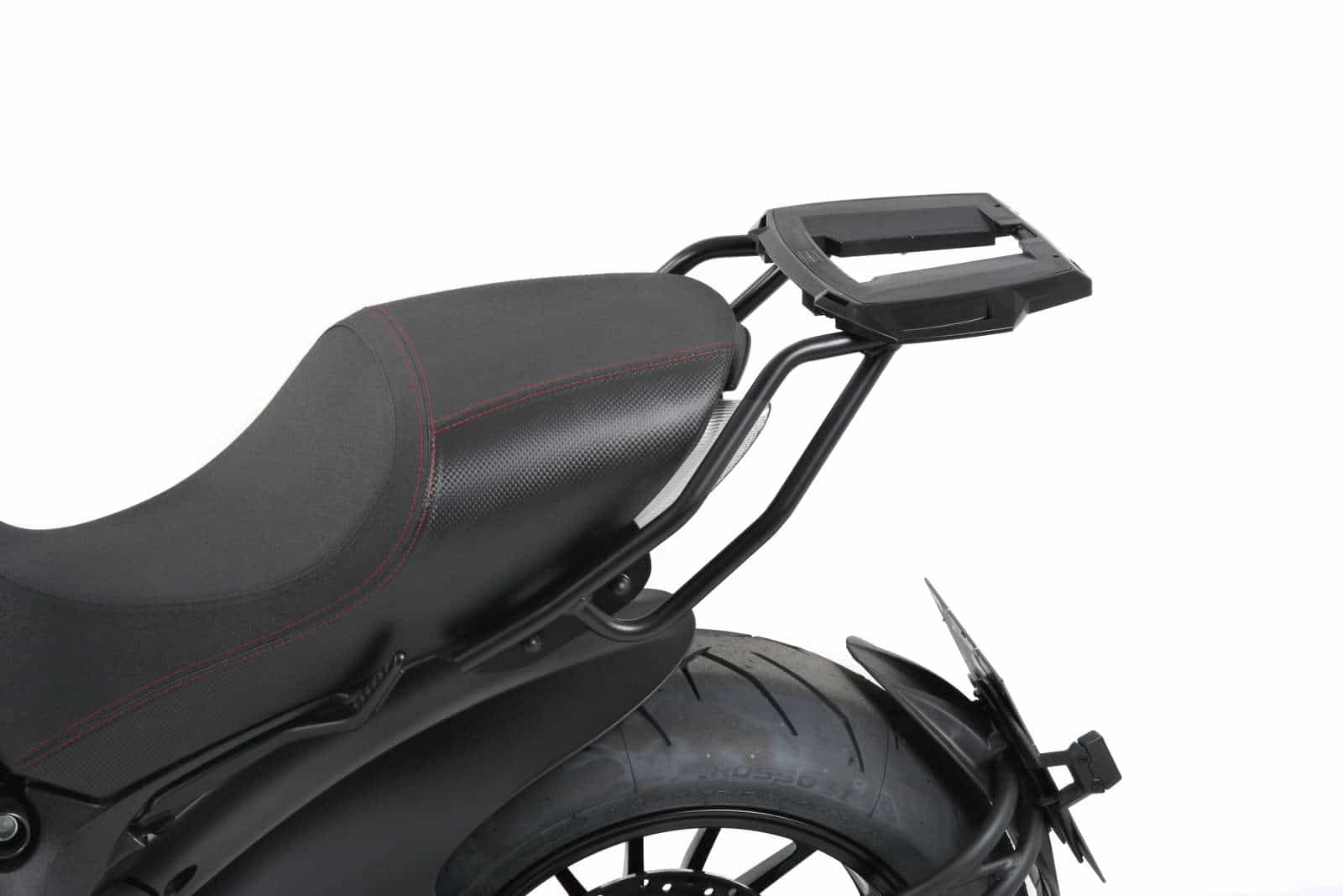 Alurack Topcaseträger schwarz für Ducati Diavel (2011-2018)