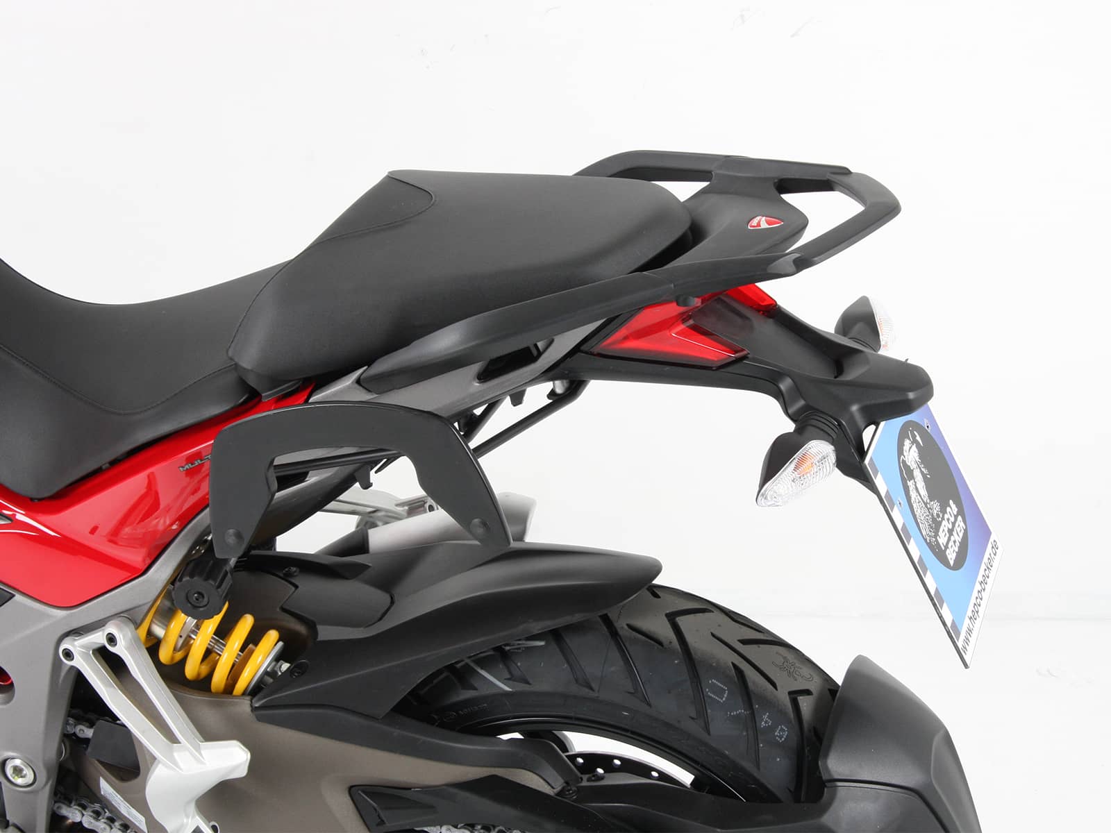 C-Bow Seitenträger schwarz für Ducati Multistrada 1260/S (2018-)