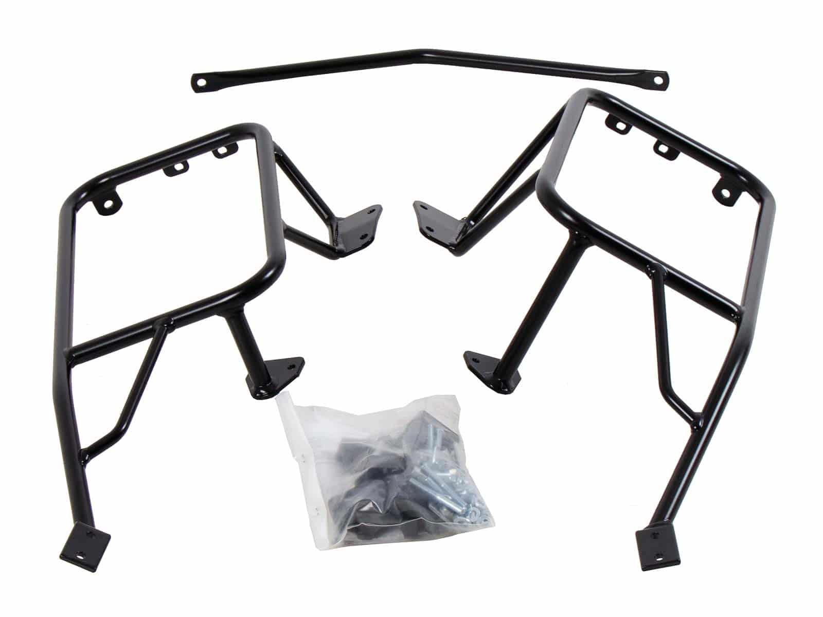 Sidecarrier permanent mounted black for BMW R 1200 GS Adventure (2006-2013)