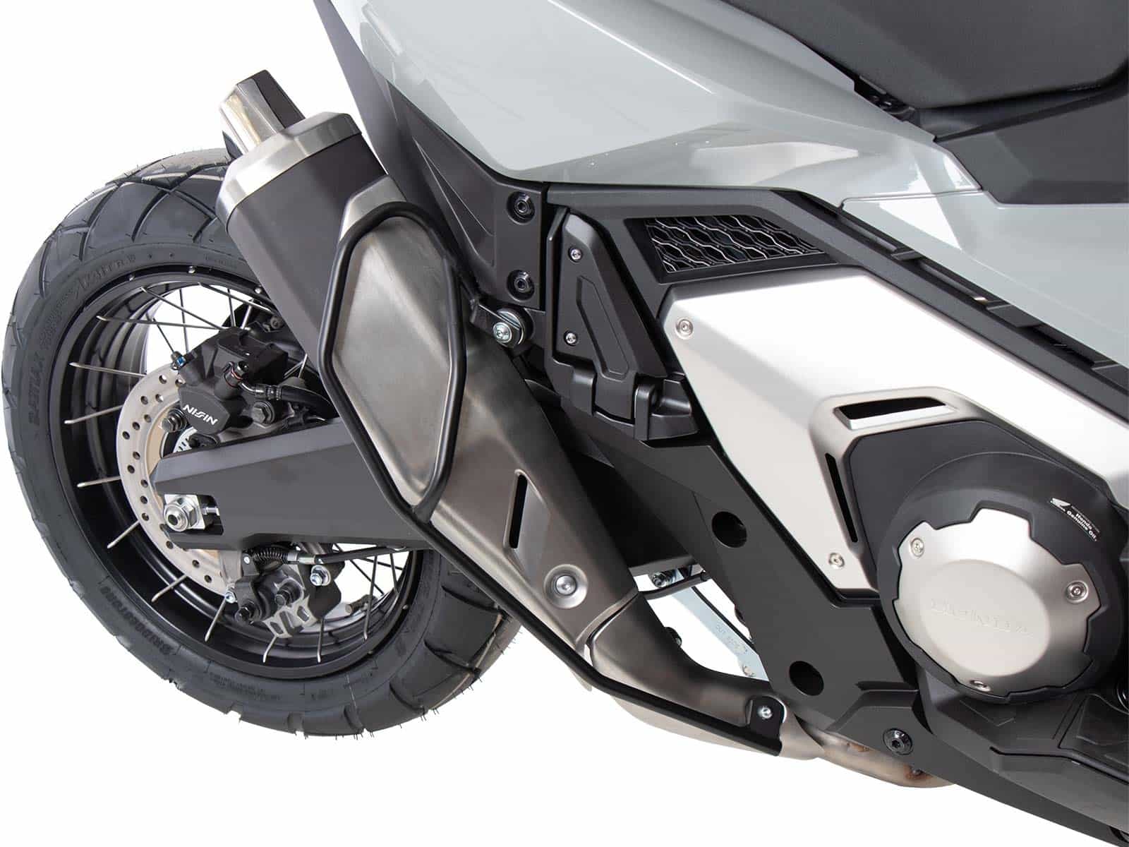 Schutzbügel für Endtopf - schwarz für Honda X-ADV (2021-)