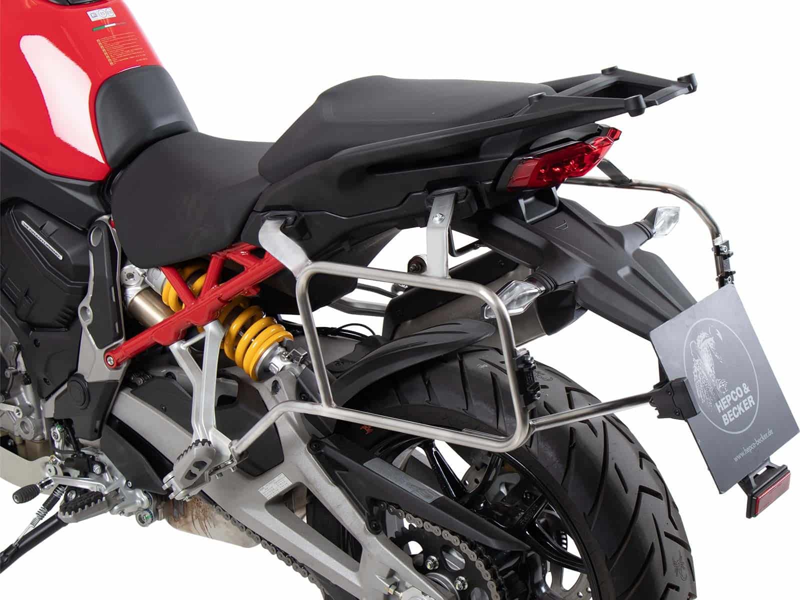 Side carrier Cutout for Xplorer Cutout cases for Ducati 