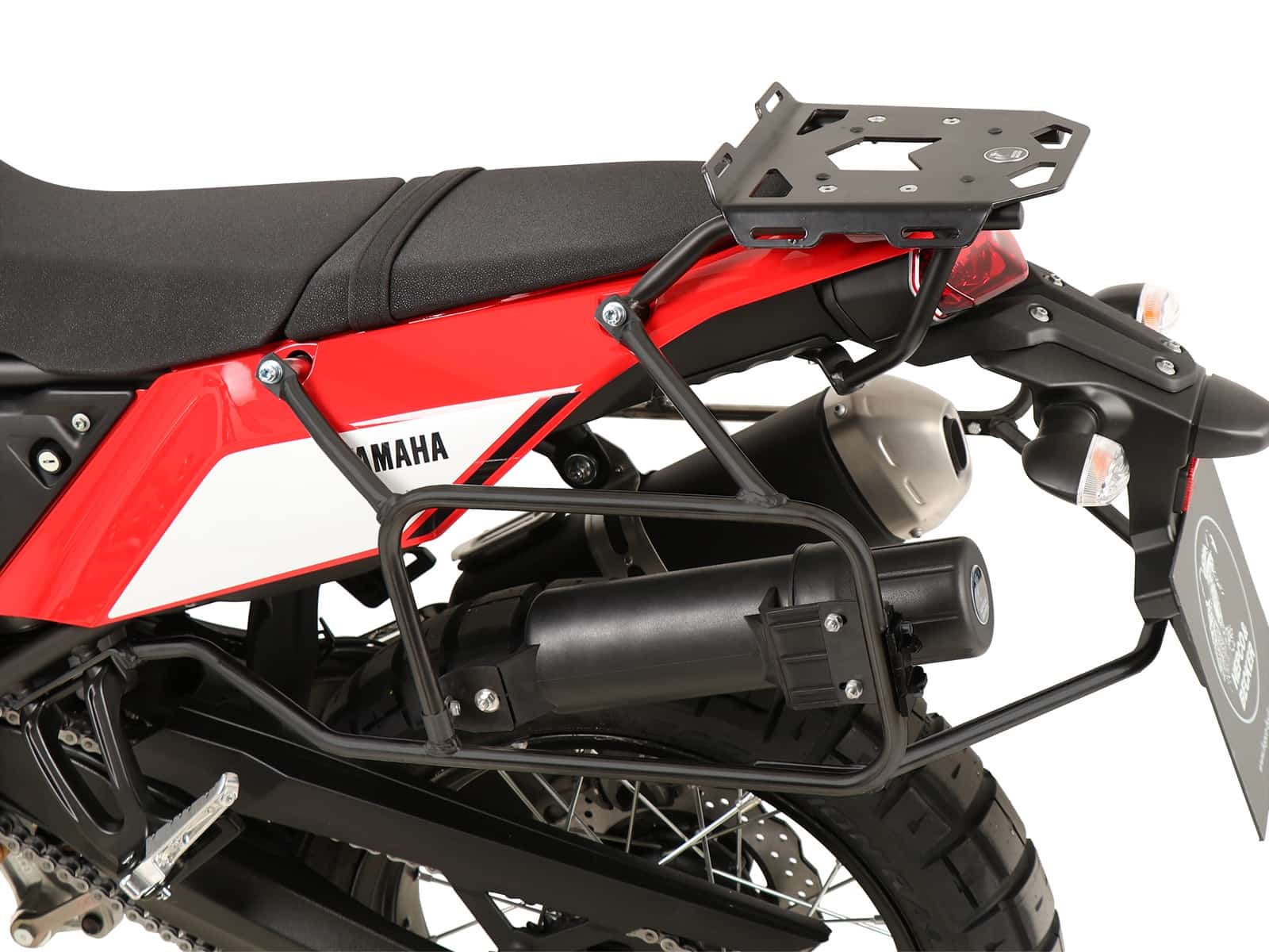 Sidecarrier permanent mounted black for Yamaha Ténéré 700 / Rally (2019-)