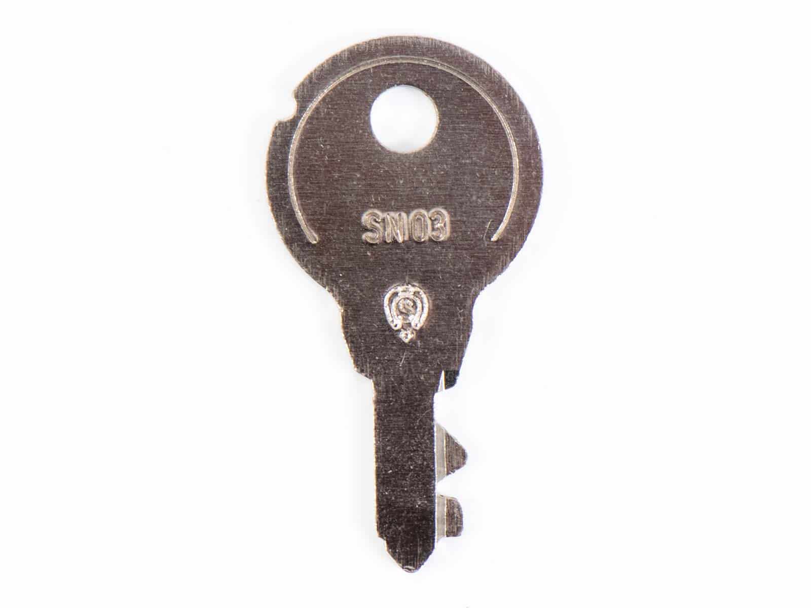 HEPCO & BECKER Schlüssel 1 Stück SN# 28