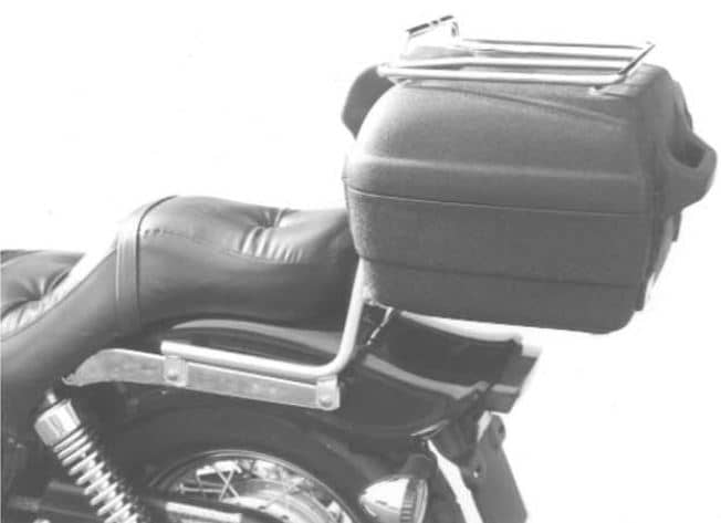 Sissybar ohne Gepäckträger chrom für Kawasaki EN 500 (1996-2003)