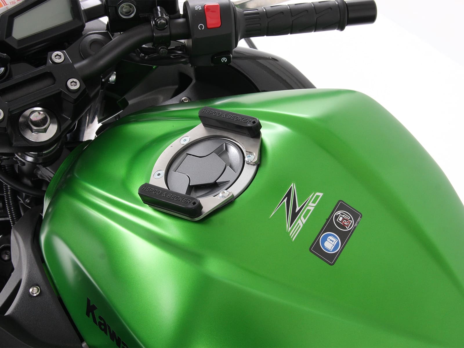 Tankring Lock-it inkl. Tankrucksackverschlusseinheit für Kawasaki Ninja 300 (2013-)