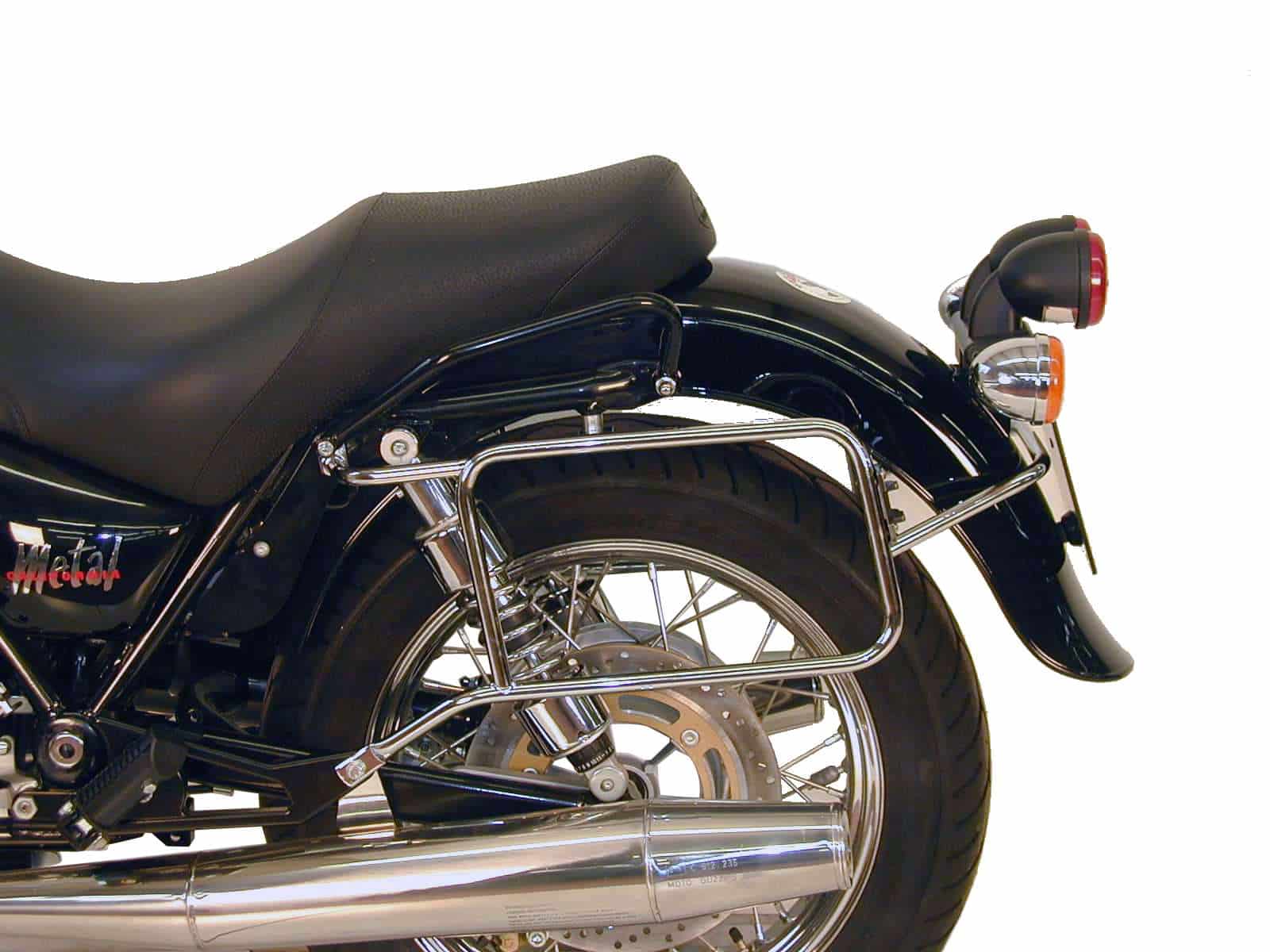 Seitenkofferträger festverschraubt chrom für Moto Guzzi California Metal (2001-2003)