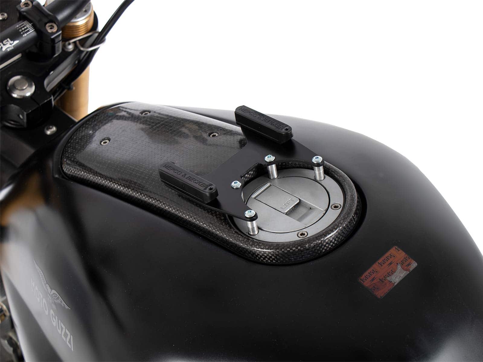 Tankring Lock-it inkl. Tankrucksackverschlusseinheit für Moto Guzzi V11 Scura, Le Mans, Ballabio, Coppa Italia, Cafe Sport, Sport Naked, Sport