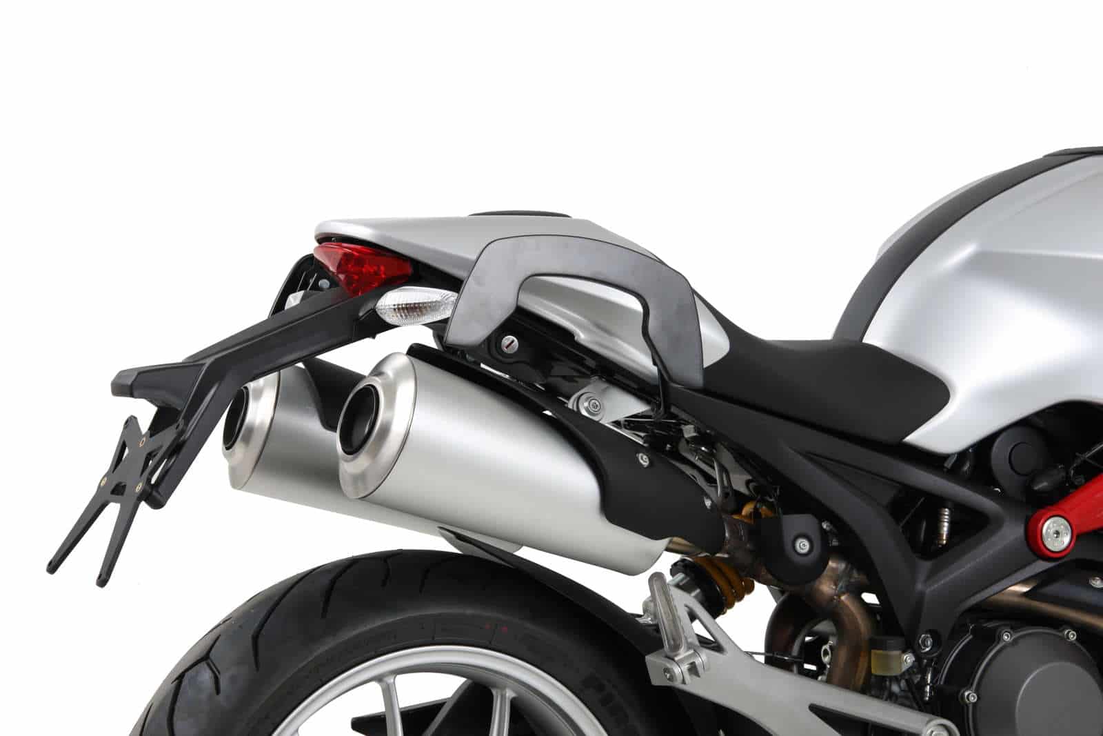 C-Bow Seitenträger schwarz für Ducati Monster 696 (2008-2014)/796 (2010-2016)/1000 (2010-)/1100(2008-2012)