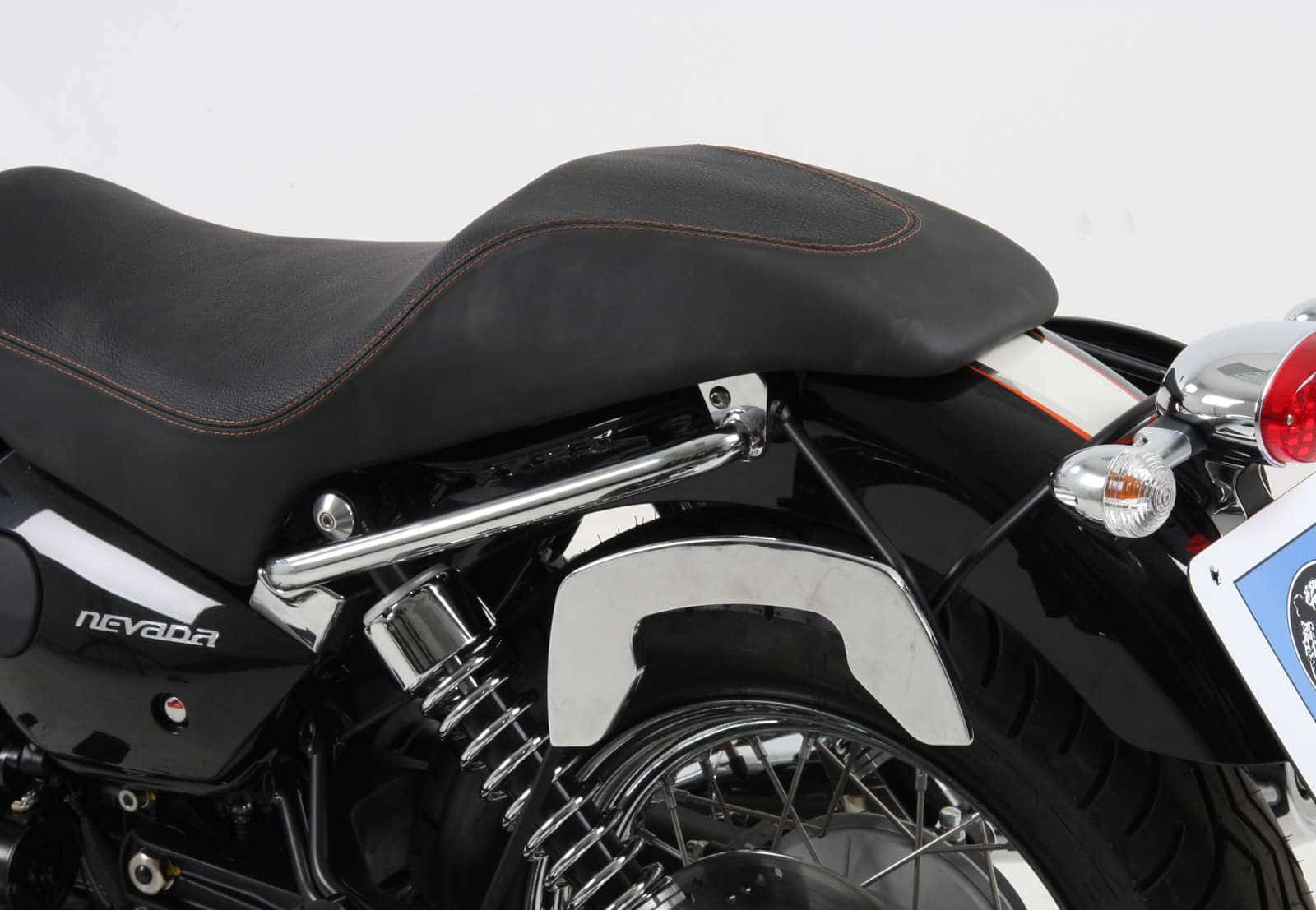 C-Bow Seitenträger chrom für Moto Guzzi Nevada 750 Anniversario (2010-2011)