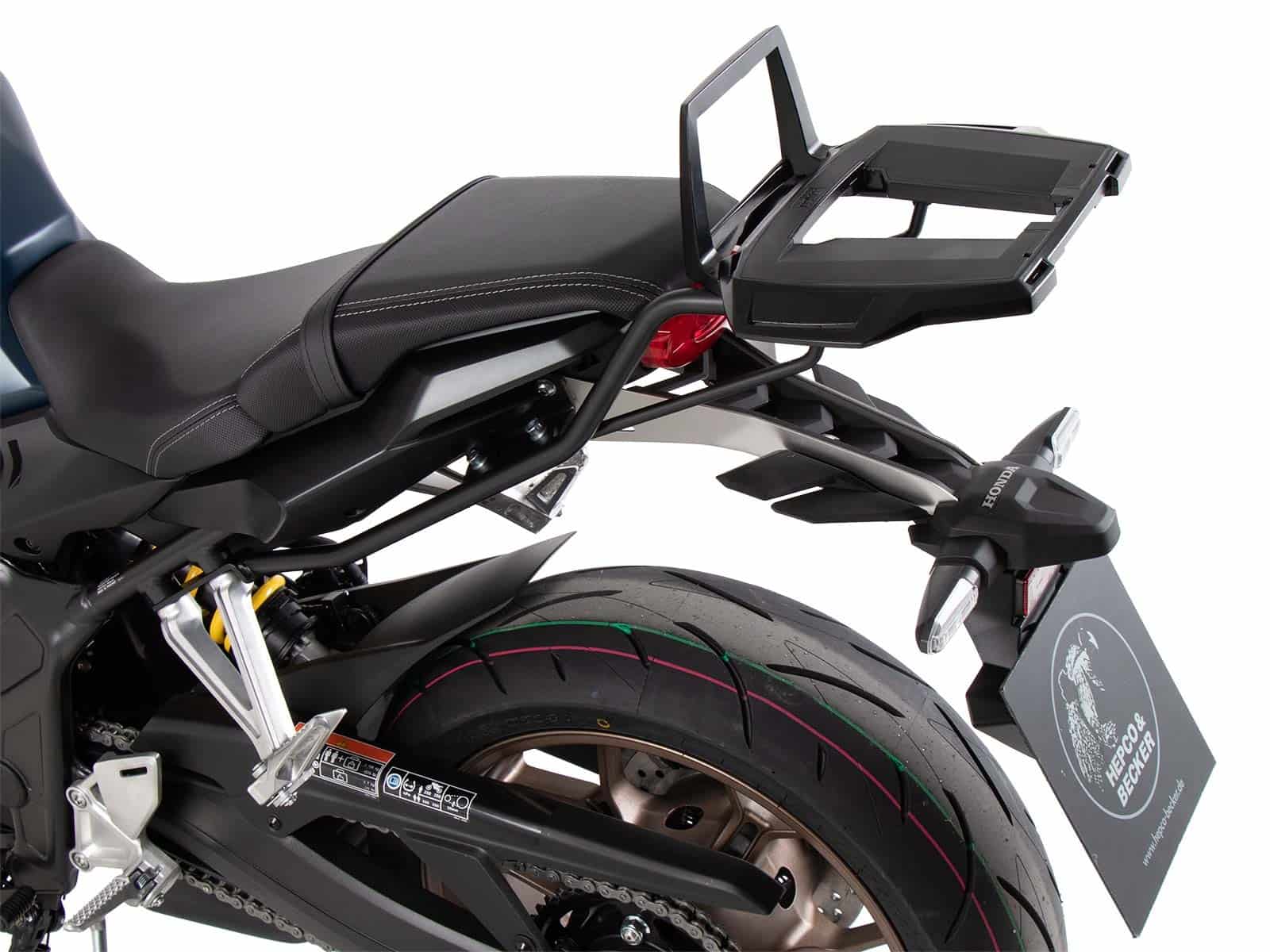 Alurack Topcaseträger schwarz für Honda CBR 650 R (2021-)