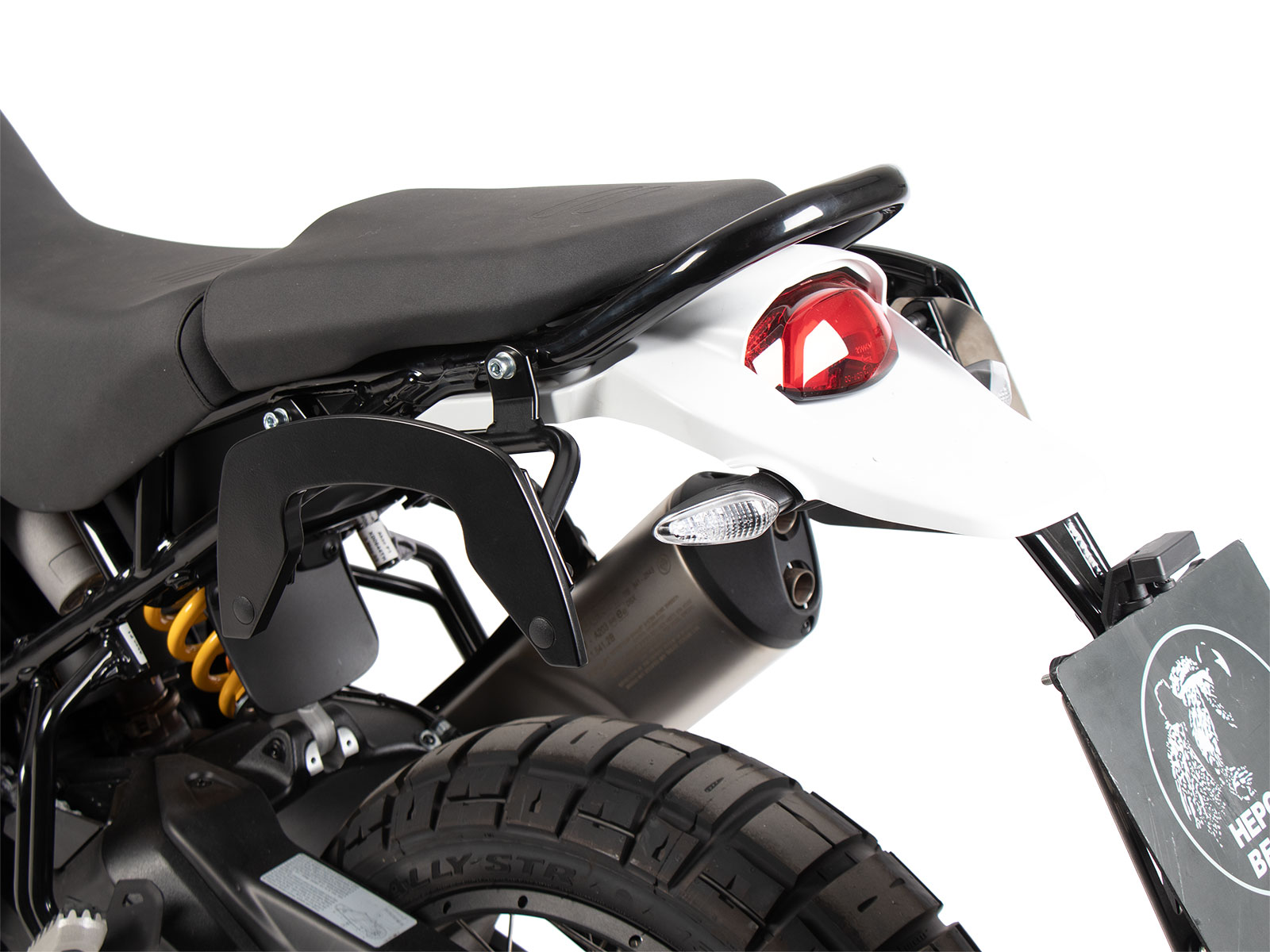 C-Bow Seitenträger schwarz für Ducati Desert X (2022-)