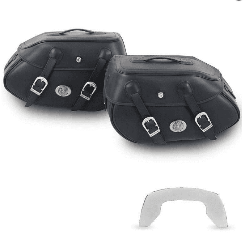 Satteltaschensatz Buffalo schwarz für C-Bow Träger
