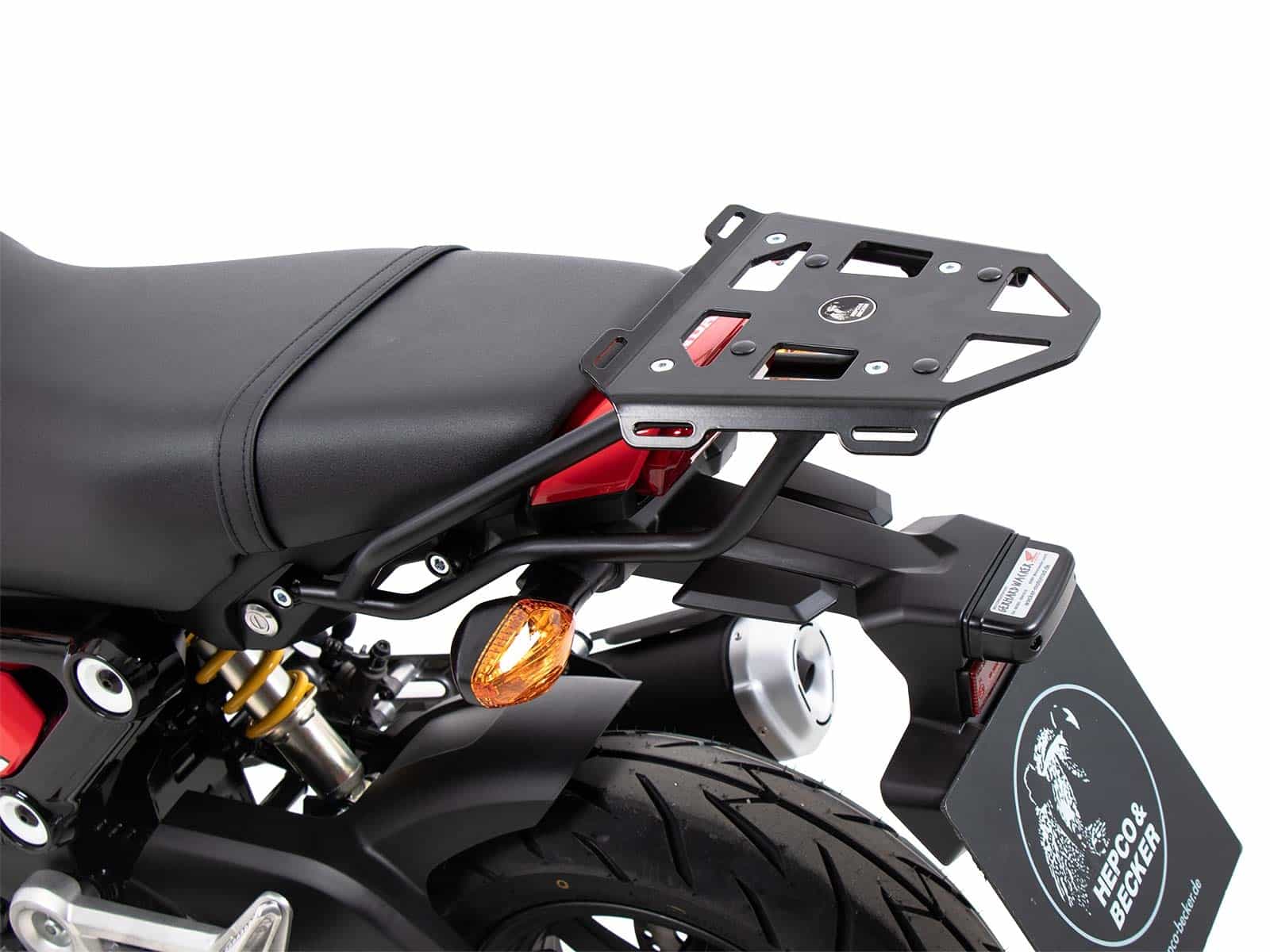 Minirack Softgepäck-Heckträger schwarz für Honda MSX 125 Grom (2021-)