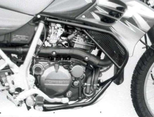 Motorschutzbügel schwarz für Kawasaki KLR 650 (1995-2003)