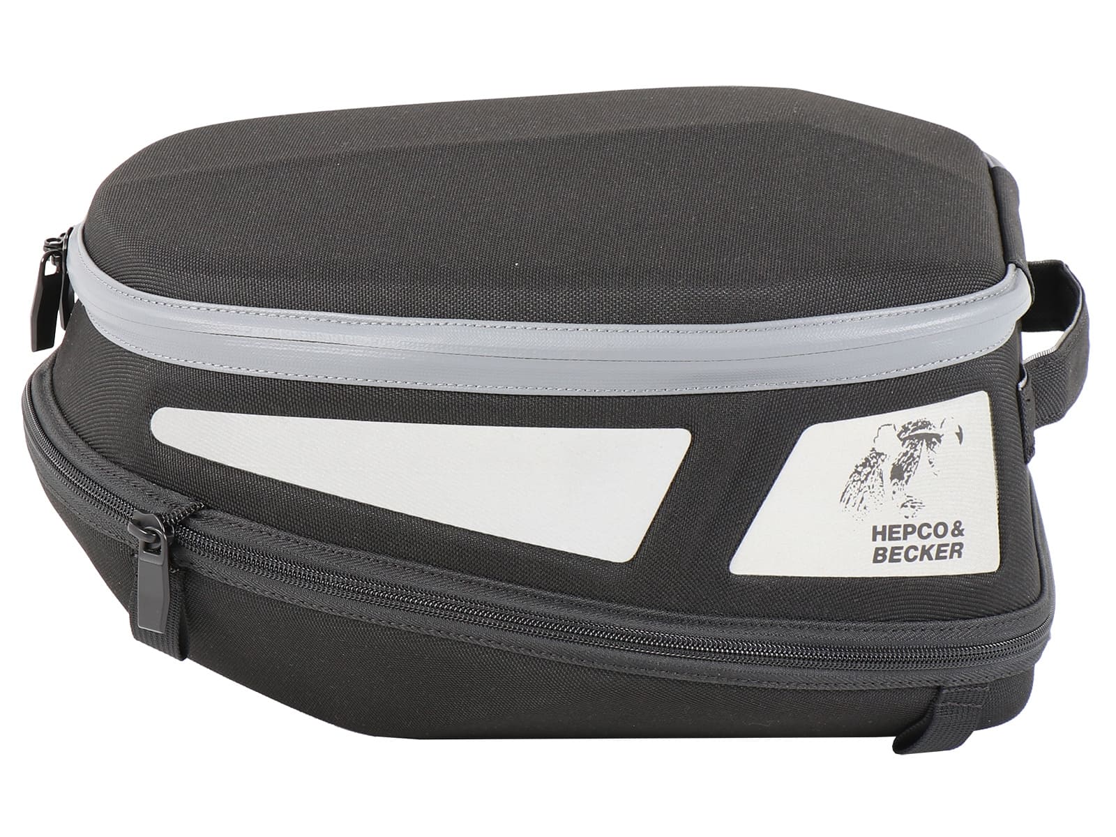 Black/Grey HEPCO AND BECKER Royster Rearbag Sport incl Lock-it Attachment