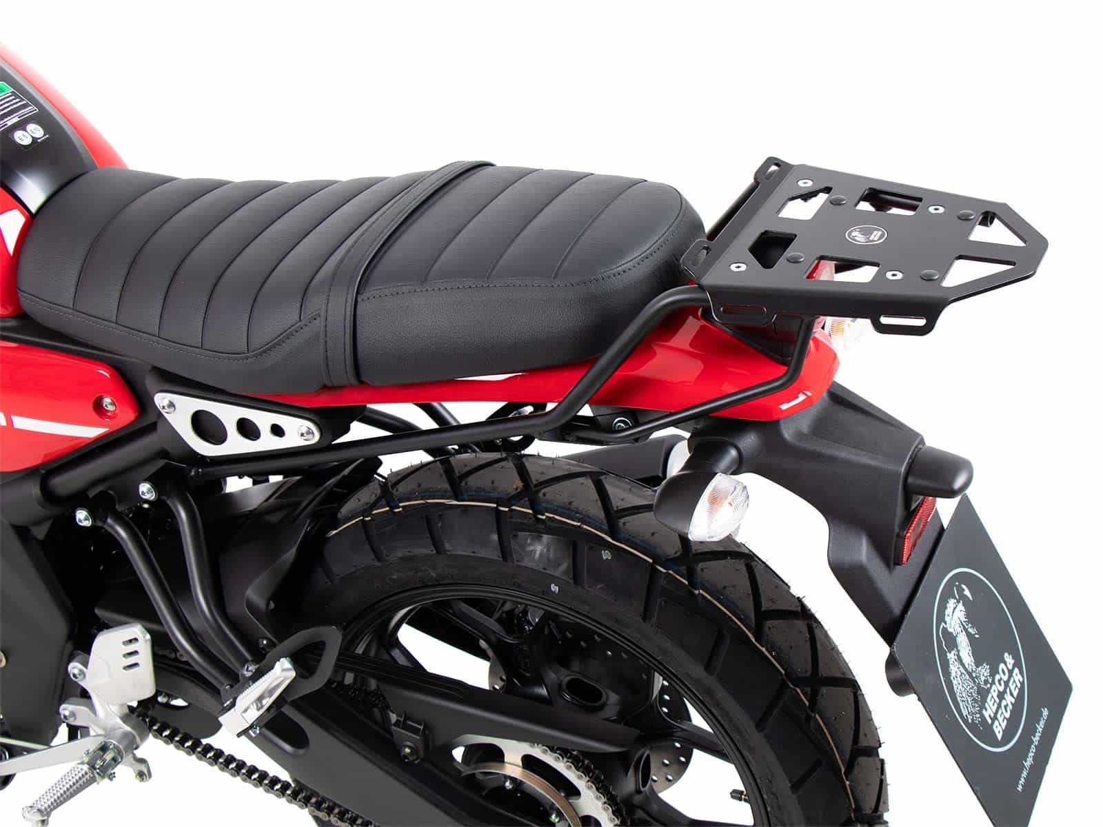 Minirack Softgepäck-Heckträger schwarz für Yamaha XSR 125 (2021-)